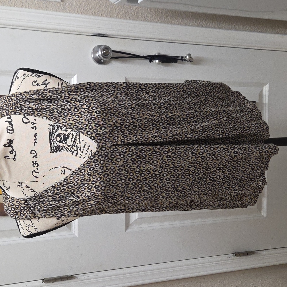 Liverpool Animal Print Top